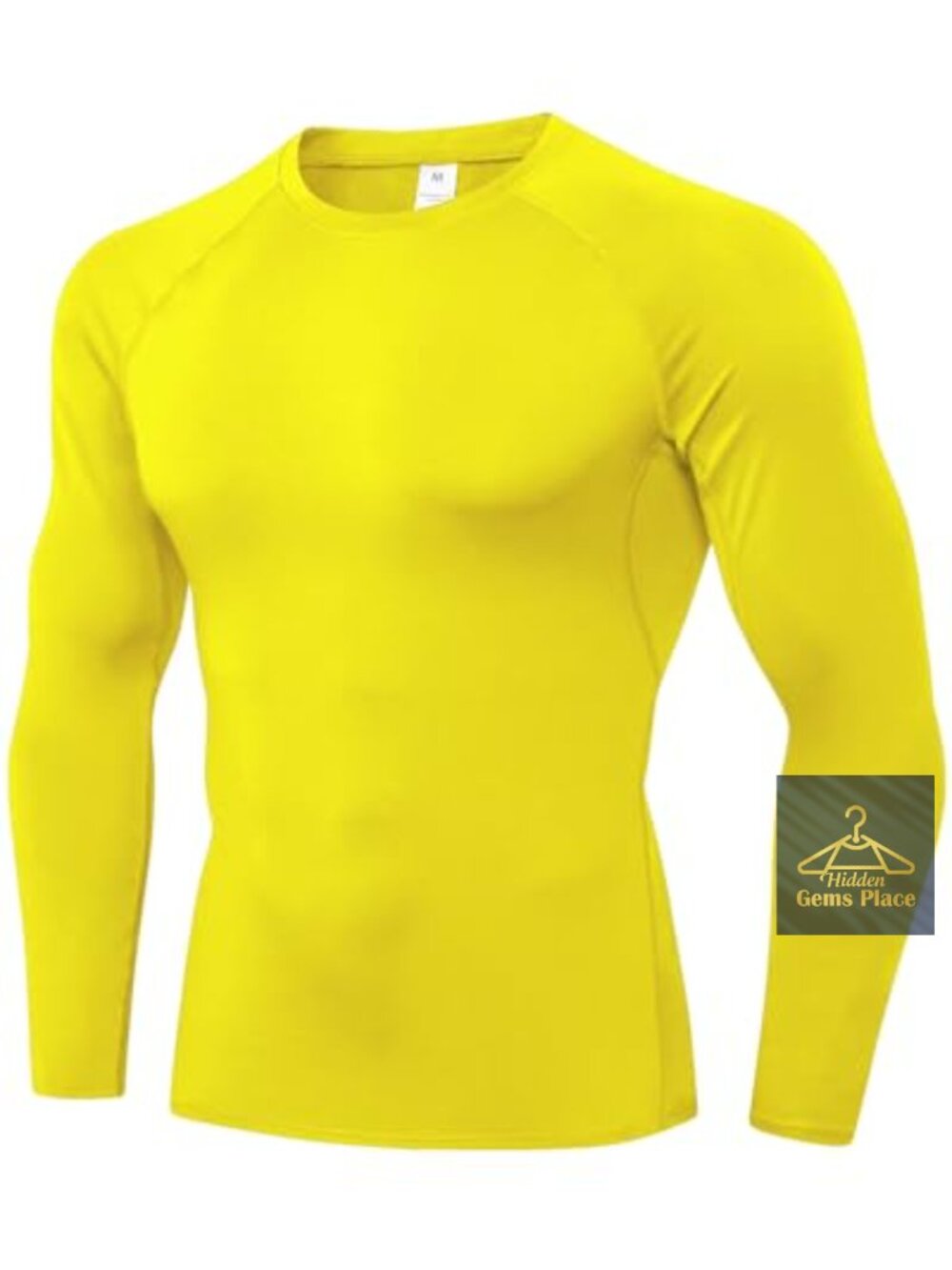 Long Sleeve Compression Shirt for Men - Quick Dry Base Layer